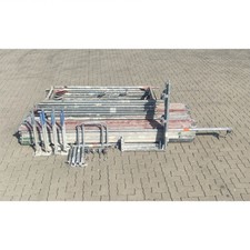 Fassadengerüst Stahlgerüst 61 m² mit Robustboden gebraucht Layher Assco Alfix MJ