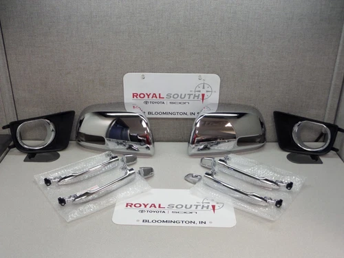 Toyota Tacoma Limited Chrome Handles Covers Bezels Kit Set Genuine OEM OE