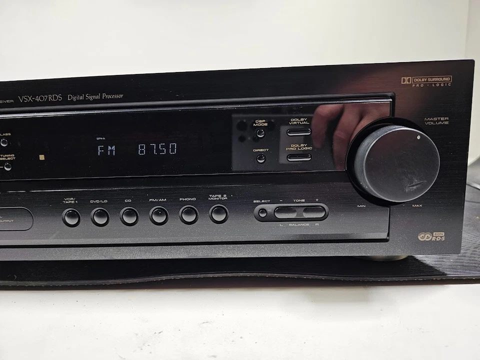 Pioneer VSX-407RDS Ricevitore Audio/Video Multicanale – Usato Funzionante - Immagine 4 di 4