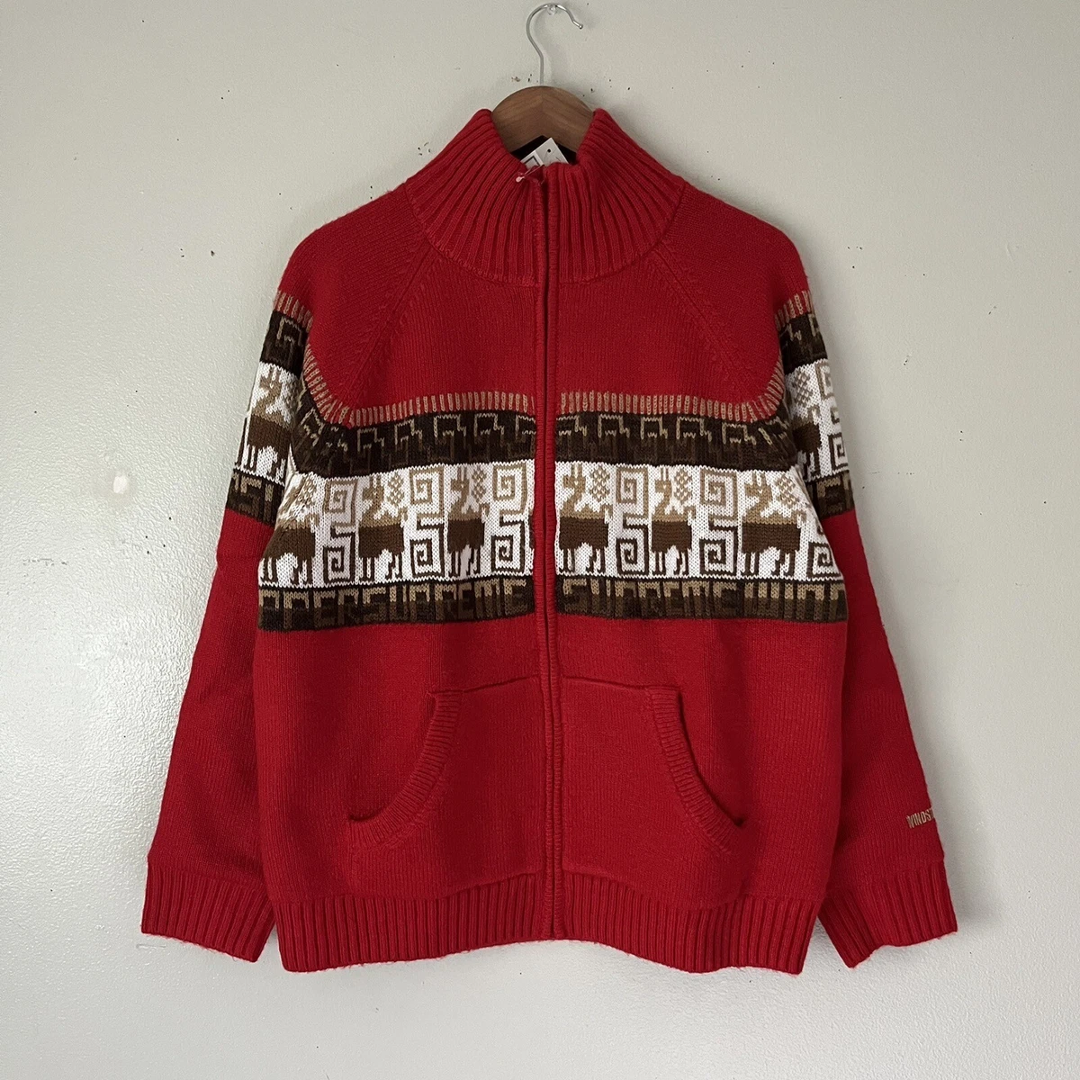 Supreme Chullo WINDSTOPPER Large Red New Authentic