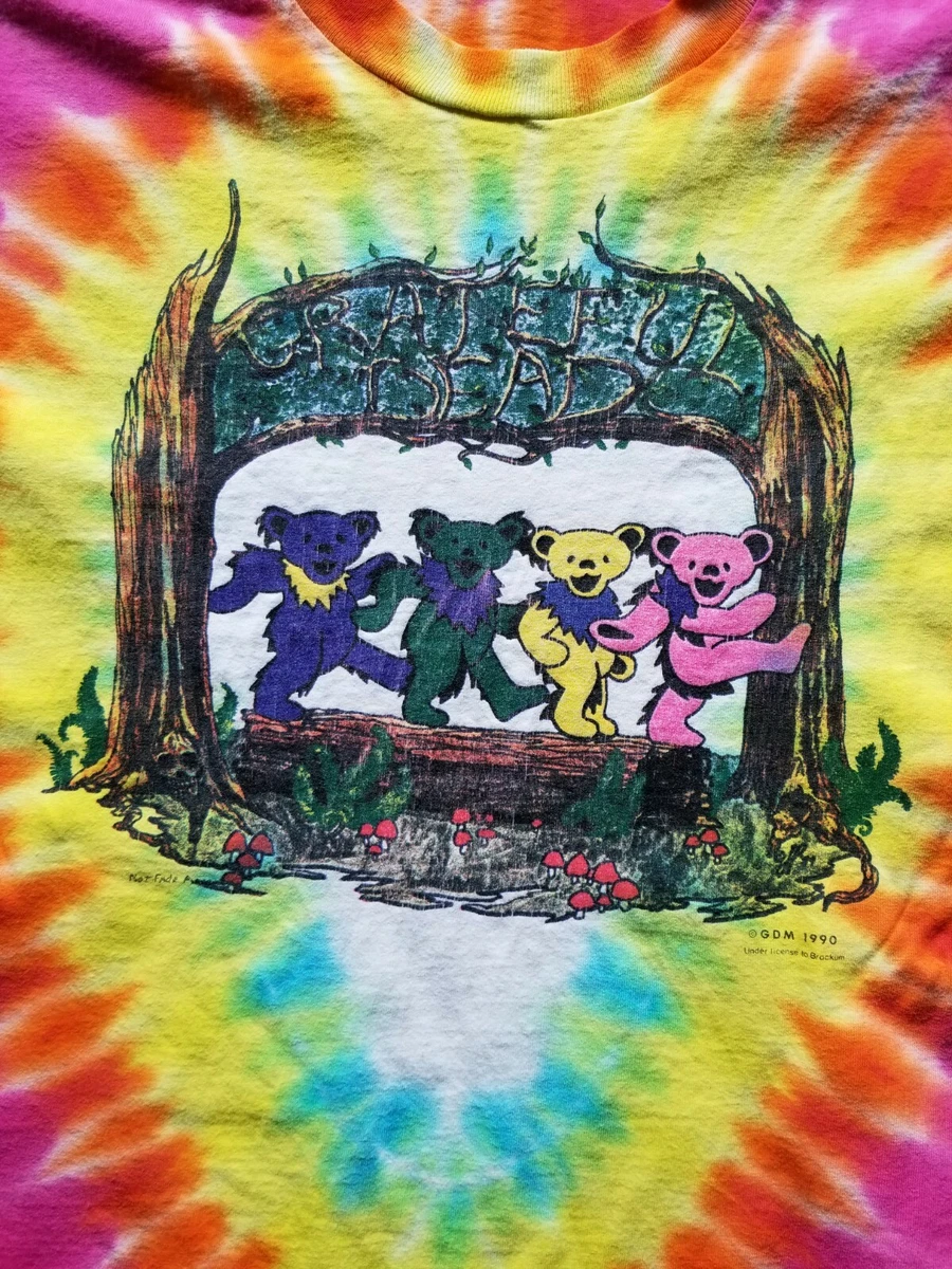 Grateful Dead Bears Tie Dye