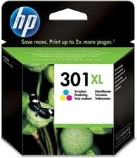 HP 301XL Tri-Colour Ink Cartridge CH564EE **BOXED**