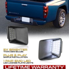 Smd Led Rear Bumper License Plate Light Lamp For 04-12 Chevy Coloradogmc Canyon Smd Led Rear Bumper License Plate Light Lamp For 04-12 Chevy Coloradogmc Canyon