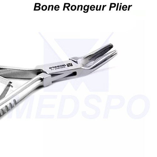 Surgical Bone Rongeur Tissue Trimming Forceps Orthopedic Friedman Plier CE - Picture 2 of 4