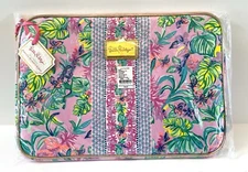 LILLY PULITZER TECH SLEEVE 13" LAPTOP CASE AMETHYST TINT MERMAID IN THE SHADE