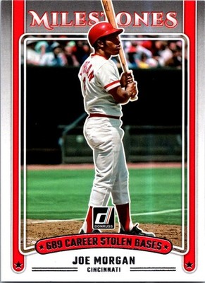 2025 Donruss #1 Joe Morgan Milestones