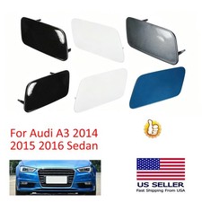 For Audi A3 2014 2015 2016 Sedan Front Bumper Headlight Nozzle Washer Cover Cap For Audi A3 2014 2015 2016 Sedan Front Bumper Headlight Nozzle Washer Cover Cap