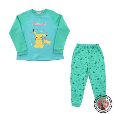 NEU Pokémon Langarm Pyjama Set für Mädchen Pikachu Shaggy 571