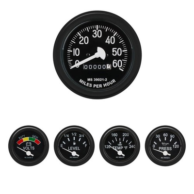 #ad Humvee Black 5 Gauge Set Military Equipment Replacement M998 M1123 M1045 Truck $190.47