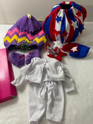 Marie Osmond Easter Egg & 4th July Firecracker Doll Costumes / Marian