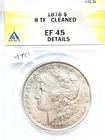 1878 8 TF Morgan Silver Dollar M40