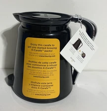 Keurig K-Carafe Coffee Carafe 2.0 Black 4-6 Cup Capacity Thermos Storage