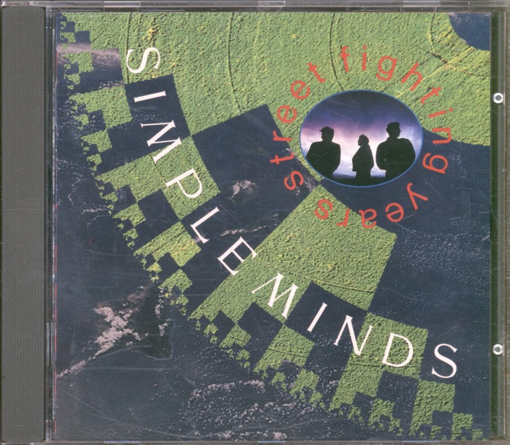 Simple Minds Street Fighting Years CD Europe Virgin 1989 CD. DADC Austria