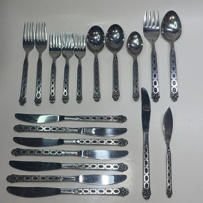 Oneida / Northland San Francisco Vintage 32 Pc Lot Stainless Flatware Japan
