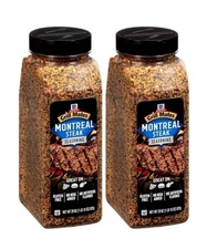 2-Pack ~ McCormick Grill Mates MONTREAL STEAK SEASONING 29oz each=58oz *EXP-2027