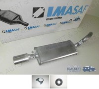 Imasaf ESD Auspuff Endtopf für Audi Coupe + Cabrio 2.0 1991-1998 + ZubehöR