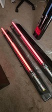 2x Darth Maul Lightsabers REMOVABLE BLADES Hasbro Signature Series Force FX 2010