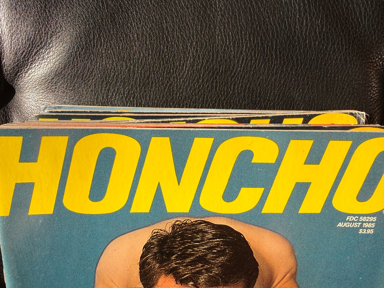 Honcho Magazine 8/85 vintage gay interest male pinups