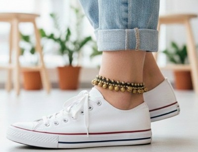  Bohemian Jingling  Brass  Bell  Bracelet Anklet