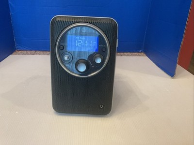 Boston Horizon Solo AM/FM Radio w/Digital Alarm Clock With Power Cord & Antenna