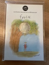 France, 10 Euro, Sempé Egalité, 2014, Paris, Silver,  Gadoury in original packag