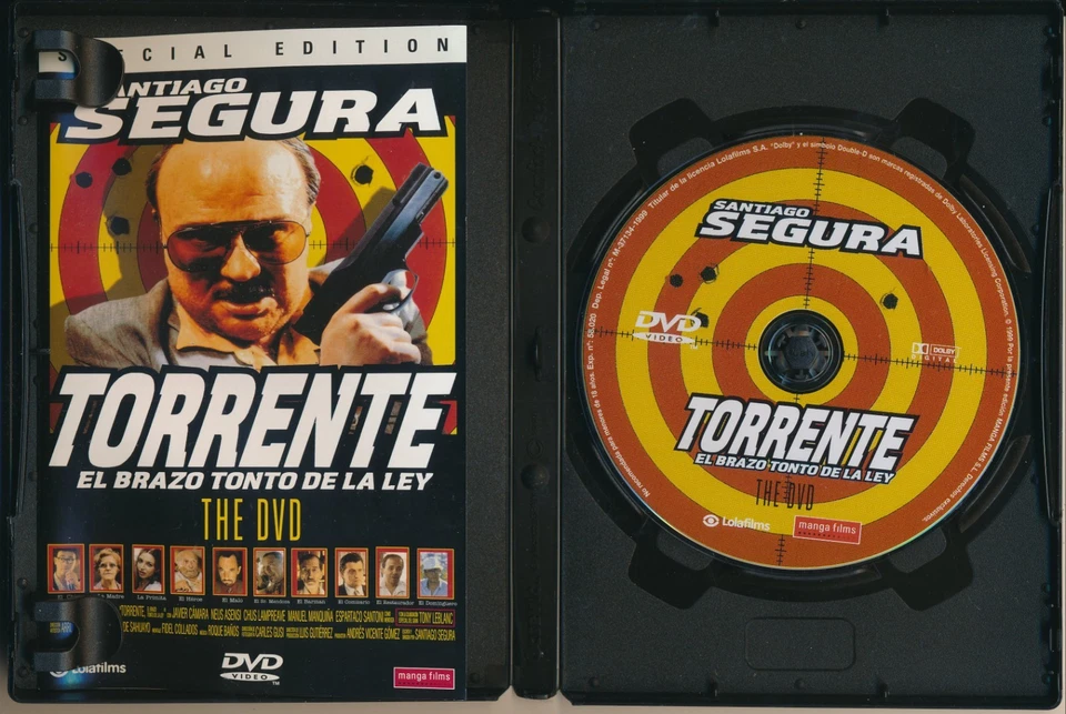 Torrente - Dumb Arm of the Law Special Edition PAL R0 DVD English Subs WS Rare! - Image 3 of 3