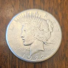 1922 Peace Dollar $1 Silver Coin Circulated Business Strike 0.9 Fineness