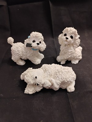 Kathy Wise Playful Poodles 1992