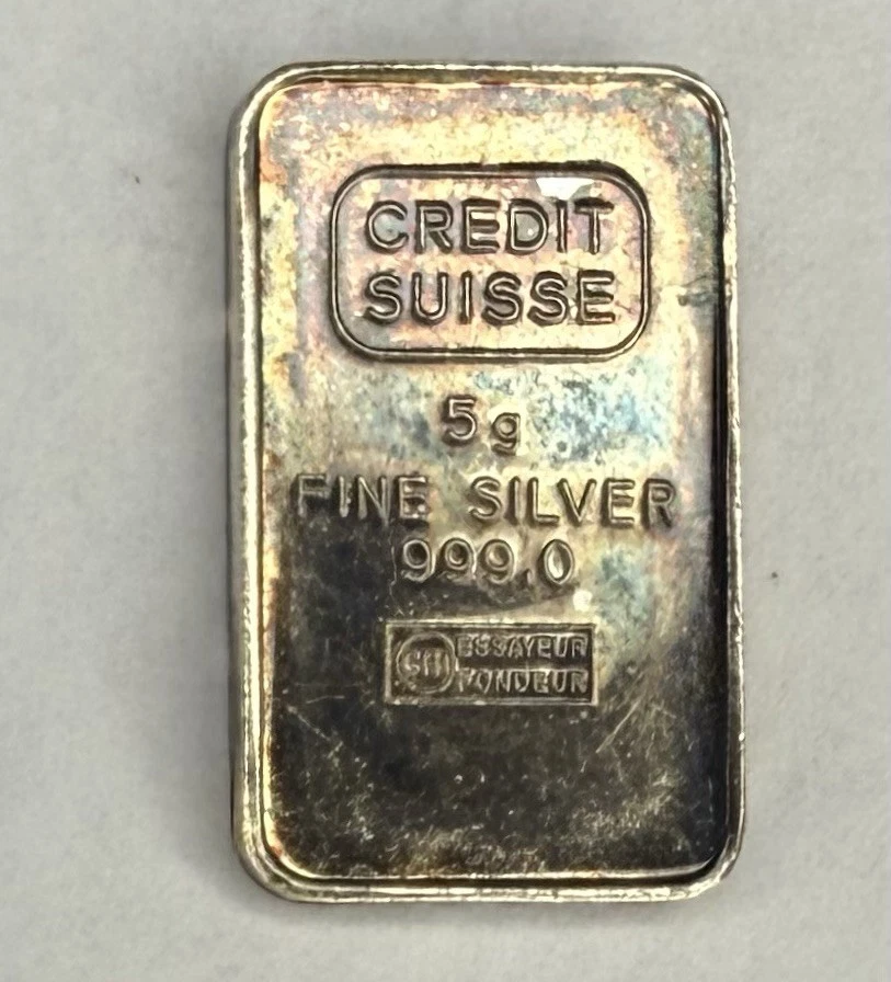 5 g Precious Metal Content per Unit Credit Suisse Bullions for