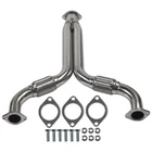 Stainless Steel Flex Y-Pipe For 2003- 2008 350Z Z33 G35 V35 350GT VQ35DE