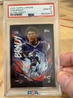 Topps 2025 Topps Chrome Ultra Violet Insert Tom Brady UV-6 Patriots PSA 10