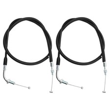 2 Pcs 17920-MEG-000 Push Pull Throttle Cable, for Honda Shadow Aero 750 VT750...