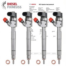 4x 0445110100 EINSPRITZDÜSE INJEKTOR MERCEDES-BENZ C-KLASSE E-KLASSE A6110701387