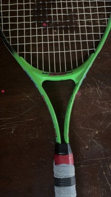 Spalding Skillbuilder Green Junior Tennis Racket 25  Aluminum Vintage