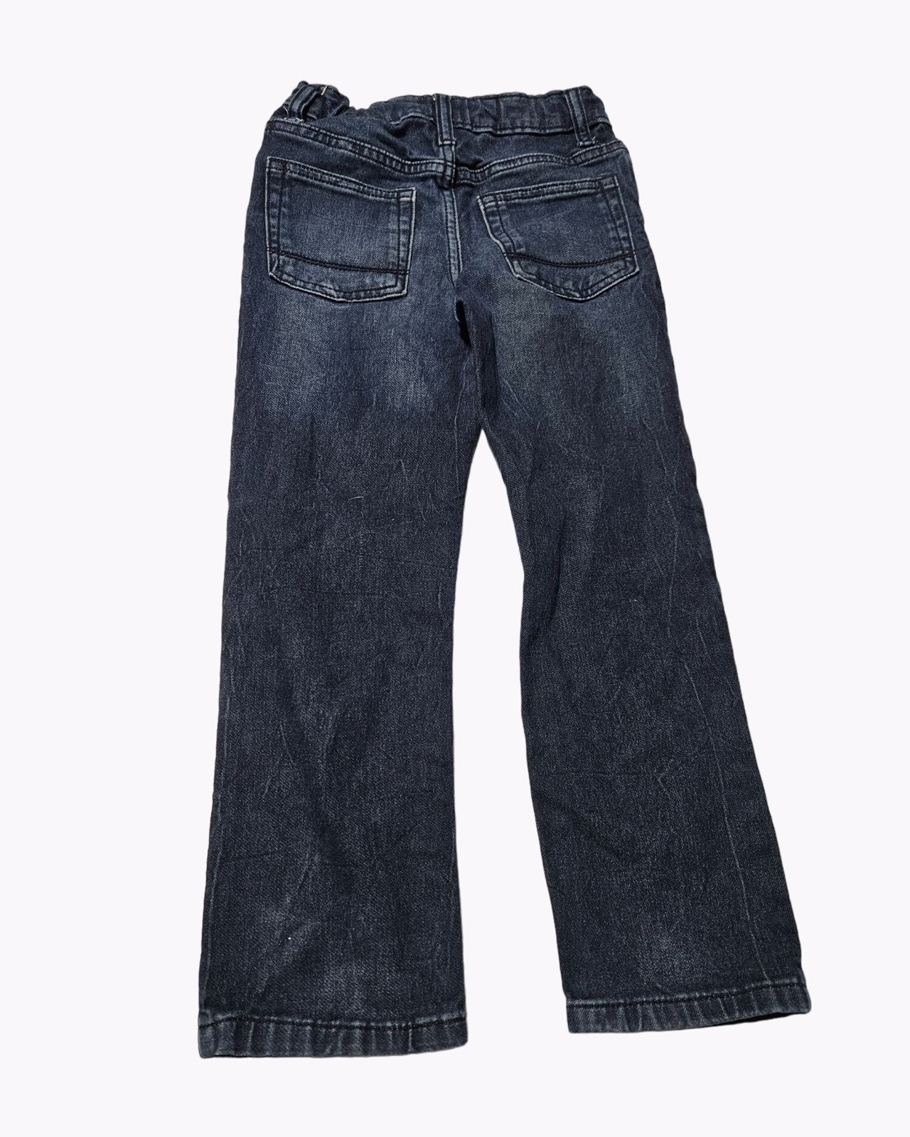 Boys Size 7 Stretch Light Wash Denim Adjustable Waist