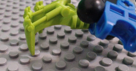 MOC Lego Bionicle Fikou 1441 BLUE Tree Spider -Custom Color Build