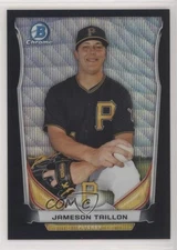 2014 Bowman Draft Top Prospects Chrome Black Wave Refractor Jameson Taillon