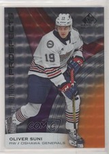 2019-20 Upper Deck SP Game Used CHL Edition Orange 5/199 Oliver Suni #59 a3q