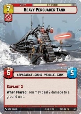3X-Heavy Persuader Tank - Hyperspace-SWU03-Twilight of the Republic-Star Wars Un