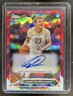 2023-24 Topps Chrome Sapphire Lauri Markkanen Auto Red #/5 Jazz