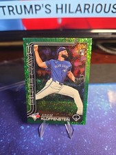 2025 Topps Series 2 Adam Kloffenstein #426 Green Rainbow Foilboard /99 (RC)