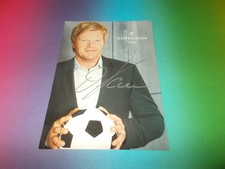 Oliver Kahn DFB  signiert signed autograph Autogramm auf Autogrammkarte