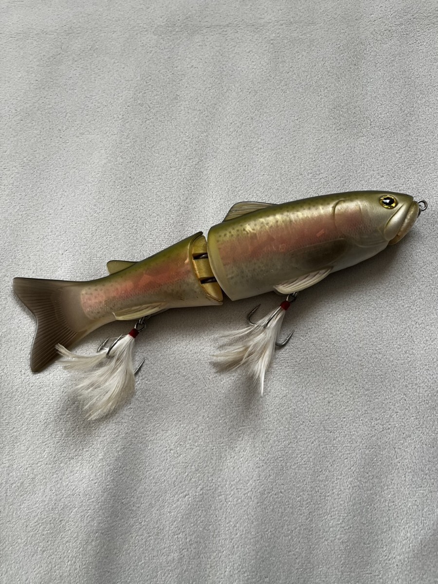 Deps SLIDE SWIMMER 250 SS Rare Rainbow Trout Color Limited Edition Swimbait - Image 2