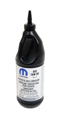 Mopar 68227765AB Synthetic Axle/Differential Lubricant Dodge Chrysler Jeep Ram