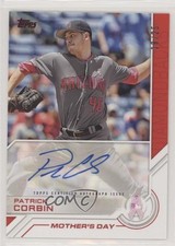 2017 Topps Salute Series 1 Mother's Day Red 19/25 Patrick Corbin Auto 0c2