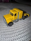 Vintage 1980 Hot Wheels Steering Rigs Yellow GMC Semi Truck Cab Hong Kong