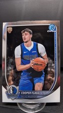 Cooper Flagg RC: 2025-26 Bowman Chrome Basketball -Base #1 -Mavericks