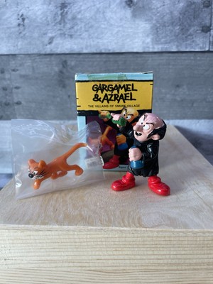 Vtg Rare Super Smurf Gargamel Azrael Cat Figures Schleich Peyo