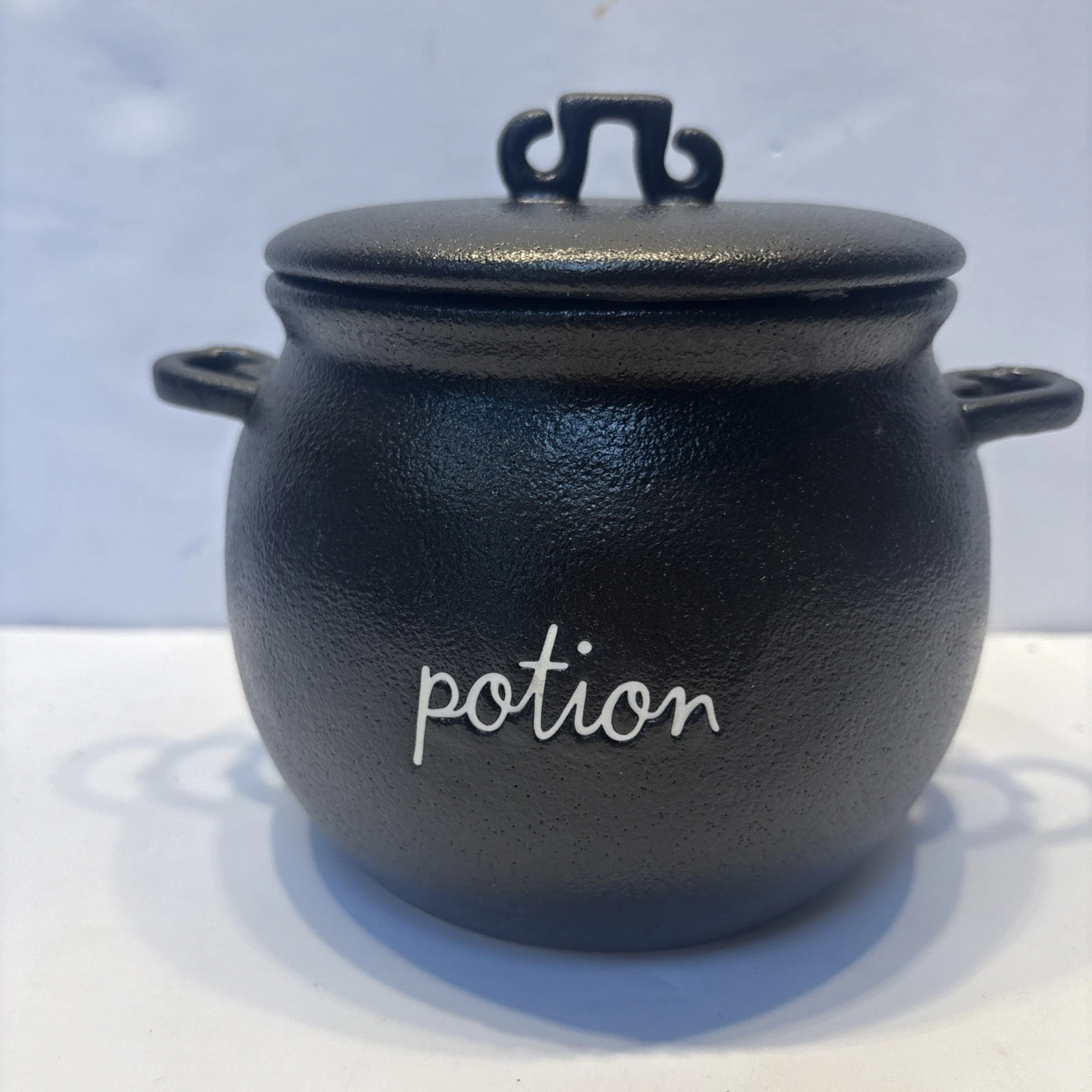 Rae Dunn “Potion” Cauldron Canister New, But No Spoon