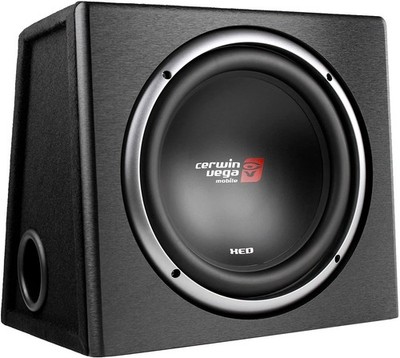 Cerwin Vega XE12SV XED Single 12'' Subwoofer Loaded Vented Enclosure